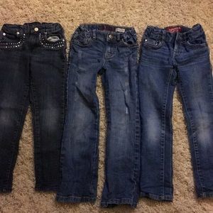 Jeans lot, super cute bootcut and skinny jeans.